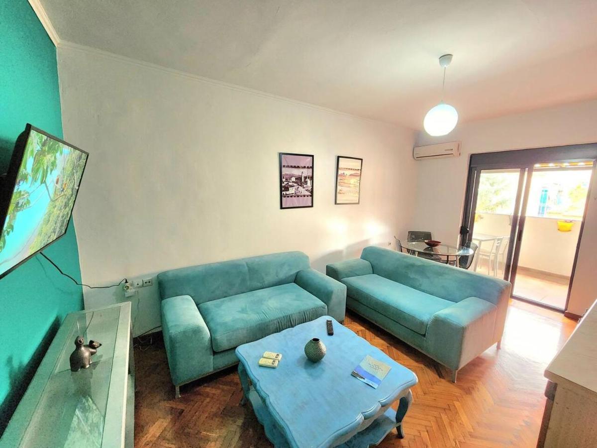 Turqoise Flat In City Center With 24H Self Check In Tiran Dış mekan fotoğraf